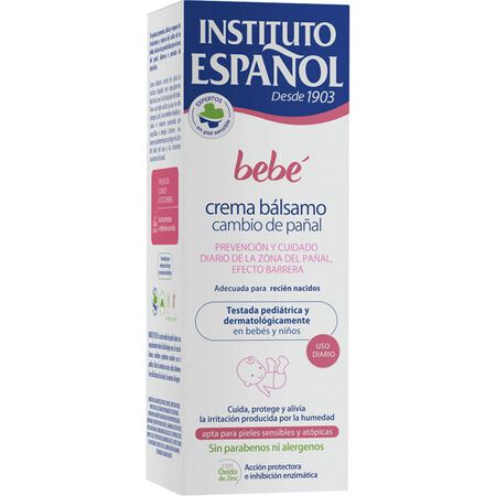 Crema balsamo bebe Instituto Español 150ml cambio de pañal