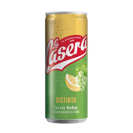 Tinto de verano La Casera distinto lata 33cl vino verdejo