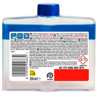 Limpiamaquinas l&iacute;quido para lavavajillas Finish 250 ml