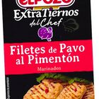 Filete de pavo extratiernos marinado al pimentón El Pozo 600G aprox