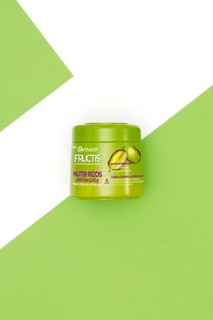 Mascarilla capilar intensiva Fructis 320ml hidra rizos