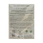 Insecticida pulsera perfumada citronella Lumar Talla L