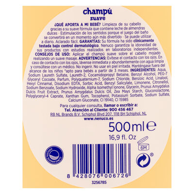 Champ&uacute; Nenuca 500ml suave