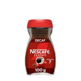 Café soluble descafeinado Nescafé 100g