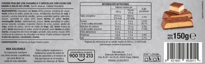 Pralin&eacute; de dulce de leche Alipende 150g