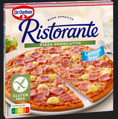 Pizza sin gluten Ristorante Dr Oetker 345g prosciuto