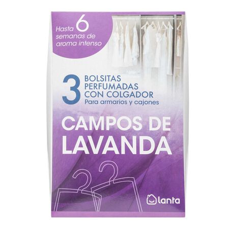 Ambientador tipo bolsa Lanta 3 uds lavanda