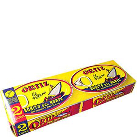 Bonito en aceite de oliva Ortiz Pack 2