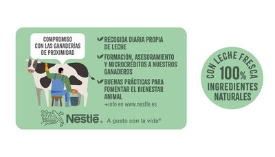 Leche condensada La Lechera botella sirve f&aacute;cil 450g