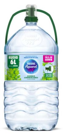 Agua con tapón con grifo Nestlé Aquarel 6l