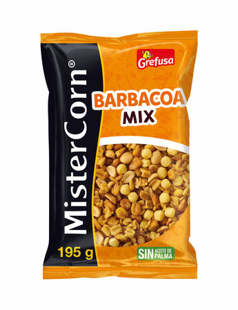 Maíz frito Mister Corn grefusa 195g bbq