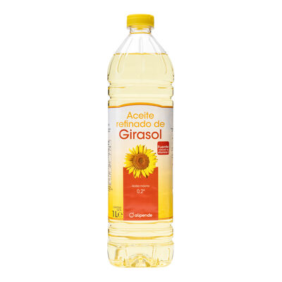Aceite de girasol Alipende 1l (acidez m&aacute;xima 0,2&ordm;)