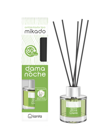 Ambientador tipo mikado Lanta 50ml dama de noche