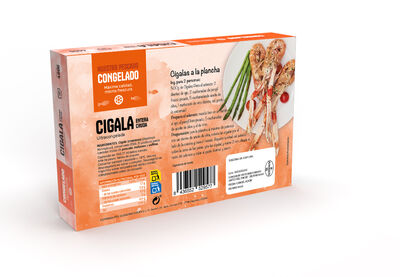 CIGALA ENTERA CRUDA 400G 8/14 PIEZAS