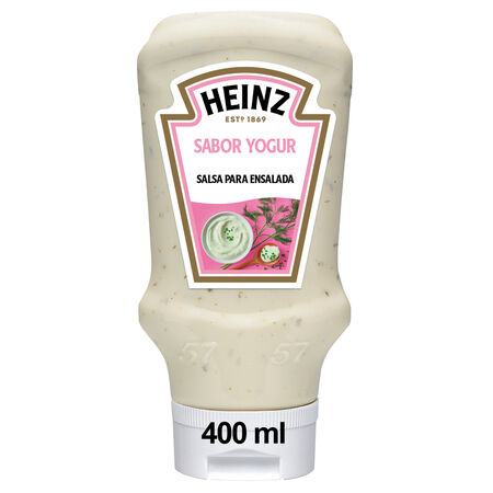 Salsa de yogur para ensalada Heinz 400ml