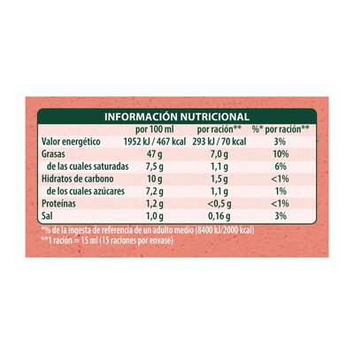 Salsa Calvé 225ml rosa