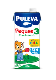 Leche crecimiento Puleva peques 3 12-36meses 1l