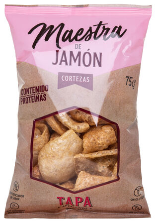 Cortezas de jam&oacute;n Maestra Tapa 75g