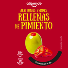Aceitunas rellenas de pimiento Alipende 150g