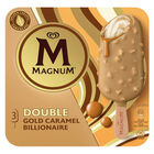 Helado Magnum 3 uds double gold caramel billionaire