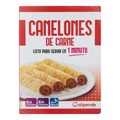Canelones de carne Alipende 375g
