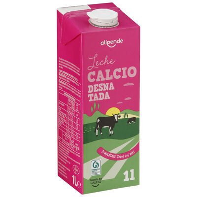 Leche calcio Alipende 1l desnatada