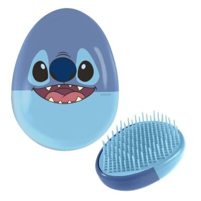 Cepillo desenredante Stitch azul