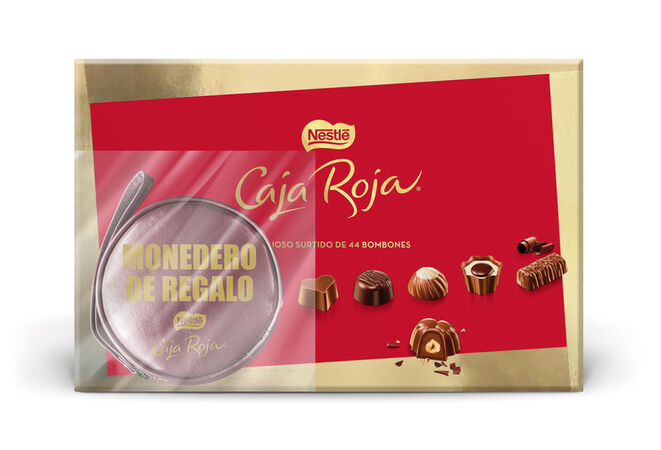 Bombón Caja Roja Nestlé 400g + monedero