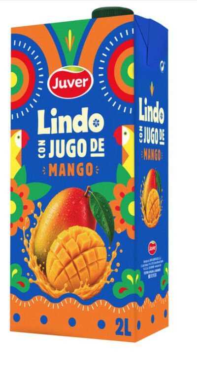 Bebida Jugo Juver Lindo 2L Mango