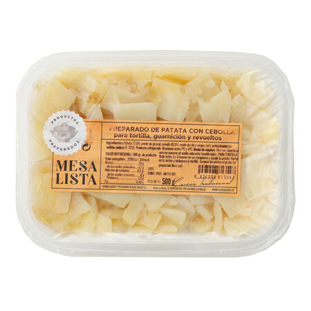 Preparado tortilla patata mesalista 500g cebolla
