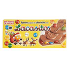 Turr&oacute;n de chocolate Lacasa 215g con lacasitos