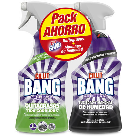 Limpiador Cillit Bang Quitamanchas+Limpiador Humedad