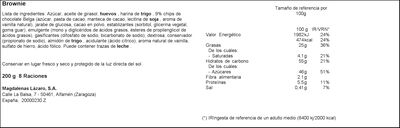 Brownie Jr Brownie 200g chocolate