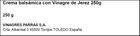 Crema vinagre jerez bals&aacute;mico Parras 250g