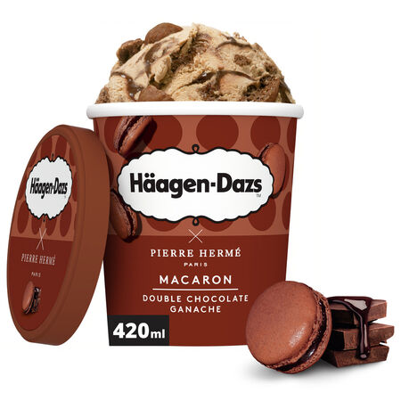 Helado en tarrina Häagen-Dazs 420ml Macaron choco