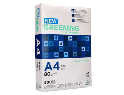 Folios papel A4 Greeningy 500 unidades