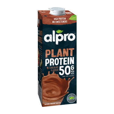 Bebida de soja con prote&iacute;na sabor chocolate Alpro 1l