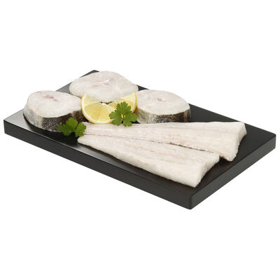 Merluza por medias o enteras peso aproximado pieza 4kg