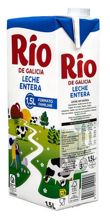 Leche R&iacute;o 1,5l entera brik