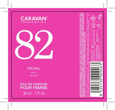 Eau de toilette Caravan mujer 30ml n&ordm;82