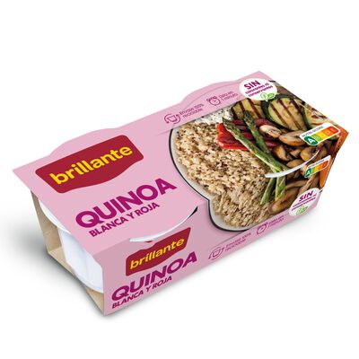 Quinoa Brillante pack 2 blanca-roja