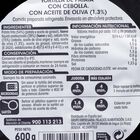 Tortilla de patata sin gluten Alipende 600g con cebolla