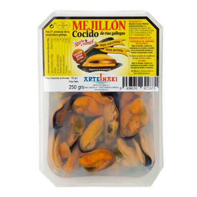 Mejillon cocido Iñaki 150g