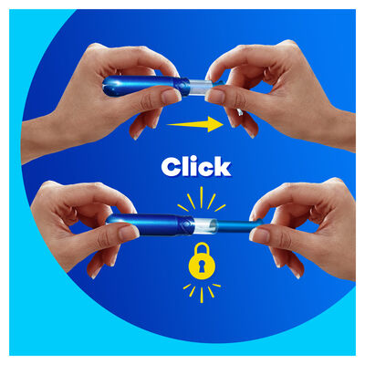 Tamp&oacute;n con aplicador Tampax Pearl 24 uds super