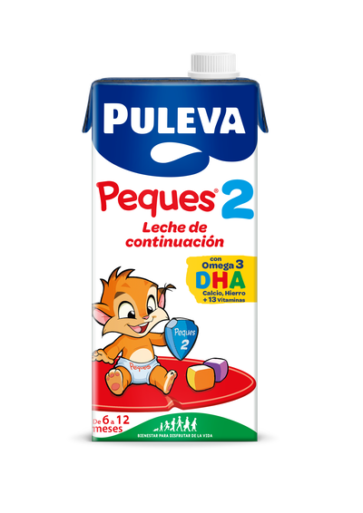 Leche continuaci&oacute;n Puleva peques 2 6-12meses 1l