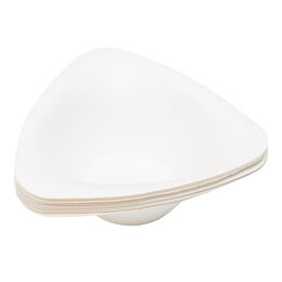 Bol de caña de azúcar Betik pack 8 triangular 8 ud