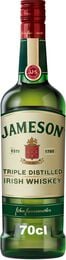 Whisky JAMESON, botella 70 cl