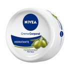 Crema corporal Nivea tarro 300ml con aceite de oliva para piel seca
