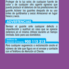 Guantes de nitrilo Lanta talla mediana especiales para lejía