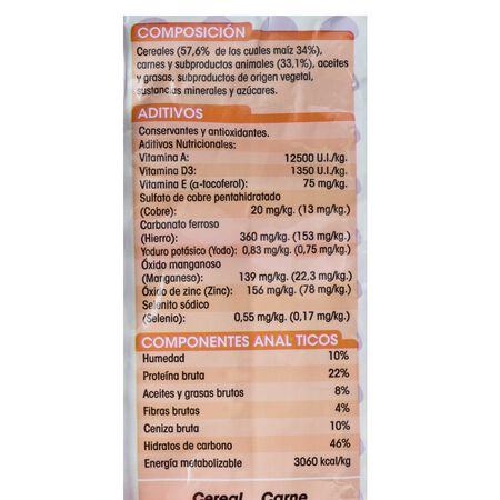 Pienso perro Meque mantenimiento 4kg